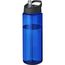 H2O Active® Vibe 850 ml Sportflasche mit Ausgussdeckel (blau, schwarz) (Art.-Nr. CA811843)