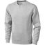 Surrey Sweatshirt mit Rundhalsausschnitt Unisex (grau meliert) (Art.-Nr. CA812104)