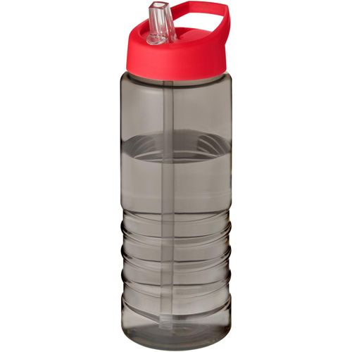 H2O Active® Eco Treble 750 ml Sportflasche mit Stülpdeckel (Art.-Nr. CA814868) - Einwandige Sportflasche mit geripptem...