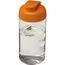 H2O Active® Bop 500 ml Sportflasche mit Klappdeckel (transparent, orange) (Art.-Nr. CA814988)