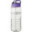 H2O Active® Treble 750 ml Sportflasche mit Ausgussdeckel (transparent, lila) (Art.-Nr. CA820559)