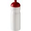 H2O Active® Base 650 ml Sportflasche mit Stülpdeckel (weiss, rot) (Art.-Nr. CA822178)