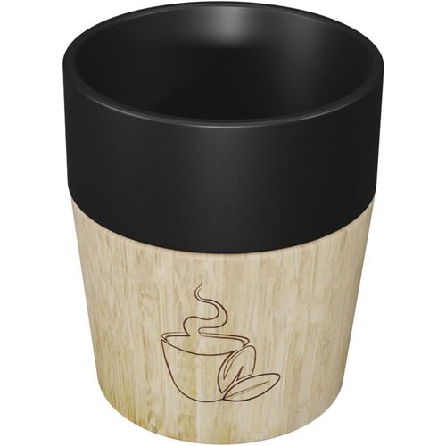 SCX.design D06 4-teiliges magnetisches Keramik-Kaffeebecher-Set (Art.-Nr. CA822942) - Set aus 4 150 ml-Keramikbechern mit...