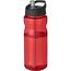 H2O Active® Base 650 ml Sportflasche mit Ausgussdeckel (rot, schwarz) (Art.-Nr. CA826531)
