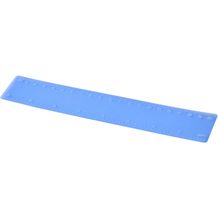 Rothko 20 cm Kunststofflineal (blau mattiert) (Art.-Nr. CA827668)