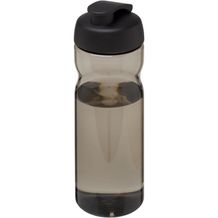 H2O Active® Base 650 ml Sportflasche mit Klappdeckel (kohle) (Art.-Nr. CA828719)