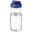 H2O Active® Pulse 600 ml Sportflasche mit Klappdeckel (transparent, blau) (Art.-Nr. CA833261)