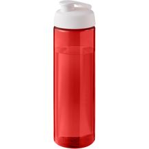 H2O Active® Eco Vibe 850 ml Sportflasche mit Klappdeckel (rot, weiss) (Art.-Nr. CA834484)