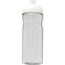 H2O Active® Base 650 ml Sportflasche mit Stülpdeckel und Infusor (transparent, weiss) (Art.-Nr. CA840610)