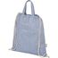 Pheebs 150 g/m² Aware recycelte Rucksack mit Kordelzug (heather blau) (Art.-Nr. CA840813)