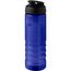 H2O Active® Eco Treble 750 ml Sportflasche mit Stülpdeckel (blau, schwarz) (Art.-Nr. CA845514)