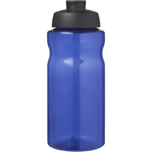 H2O Active® Eco Big Base 1L Sportflasche mit Klappdeckel (Art.-Nr. CA846169) - Einwandige Sportflasche hergestellt aus...