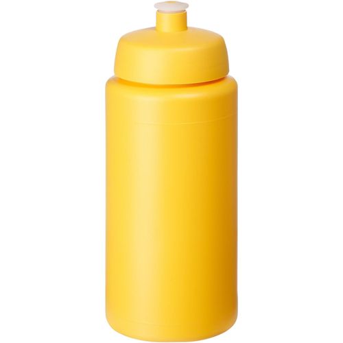 Baseline® Plus grip 500 ml Sportflasche mit Sportdeckel (Art.-Nr. CA846399) - Einwandige Sportflasche mit integriertem...