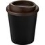 Americano® Espresso Eco 250 ml recycelter Isolierbecher (schwarz, braun) (Art.-Nr. CA847247)