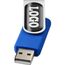 Rotate Doming USB-Stick (royalblau) (Art.-Nr. CA848539)