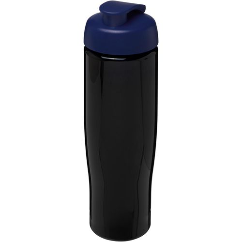 H2O Active® Tempo 700 ml Sportflasche mit Klappdeckel (Art.-Nr. CA852083) - Einwandige Sportflasche mit einem...