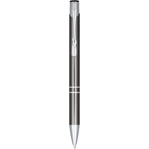 Moneta Druckkugelschreiber aus eloxierterm Aluminium (Art.-Nr. CA853396) - Kugelschreiber mit Klickmechanismus,...