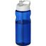 H2O Active® Base Tritan 650 ml Sportflasche mit Ausgussdeckel (blau, weiss) (Art.-Nr. CA856478)