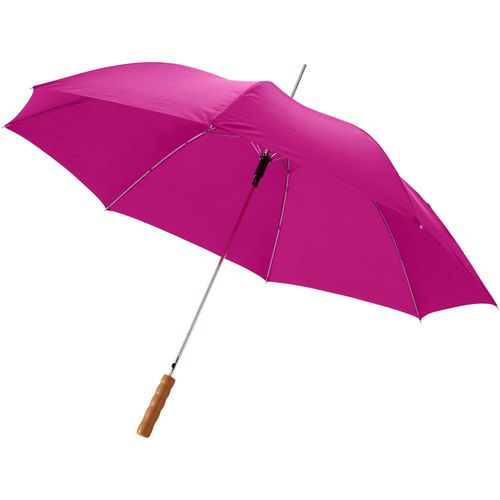 Lisa 23" Automatikregenschirm mit Holzgriff (Art.-Nr. CA856890) - Der Regenschirm Lisa 23" ist ein echter...