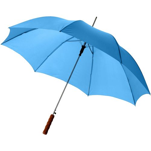 Lisa 23" Automatikregenschirm mit Holzgriff (Art.-Nr. CA857992) - Der Regenschirm Lisa 23" ist ein echter...