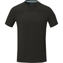 Borax Cool Fit T-Shirt aus recyceltem  GRS Material für Herren (Schwarz) (Art.-Nr. CA859293)