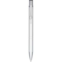 Moneta Druckkugelschreiber aus eloxierterm Aluminium (silber) (Art.-Nr. CA859789)