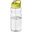 H2O Active® Base 650 ml Sportflasche mit Ausgussdeckel (transparent, limone) (Art.-Nr. CA863588)