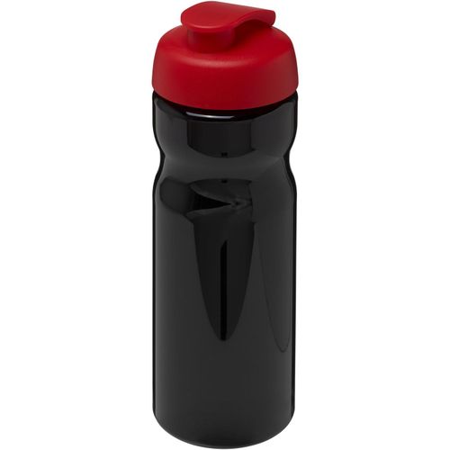 H2O Active® Base 650 ml Sportflasche mit Klappdeckel (Art.-Nr. CA867181) - Einwandige Sportflasche mit ergonomische...