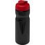 H2O Active® Base 650 ml Sportflasche mit Klappdeckel (schwarz, rot) (Art.-Nr. CA867181)