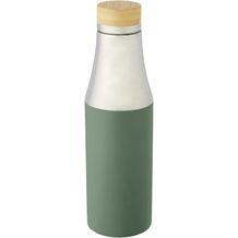Hulan 540 ml Kupfer-Vakuum Isolierflasche mit Bambusdeckel (heather grün) (Art.-Nr. CA868944)