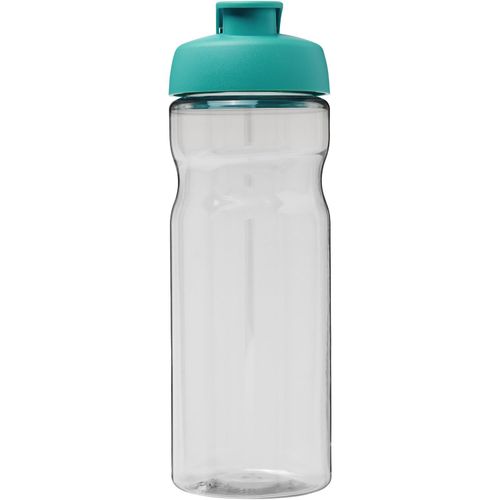 H2O Active® Base Tritan 650 ml Sportflasche mit Klappdeckel (Art.-Nr. CA870247) - Einwandige Sportflasche mit ergonomische...