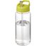 H2O Active® Octave Tritan 600 ml Sportflasche mit Ausgussdeckel (transparent klar, limone) (Art.-Nr. CA870260)