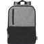 Reclaim 15" GRS recycelter Laptop Rucksack 14 L (schwarz, heather grau) (Art.-Nr. CA870824)