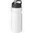 H2O Active® Base 650 ml Sportflasche mit Ausgussdeckel (weiss, schwarz) (Art.-Nr. CA871060)