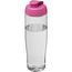 H2O Active® Tempo 700 ml Sportflasche mit Klappdeckel (transparent, rosa) (Art.-Nr. CA872319)