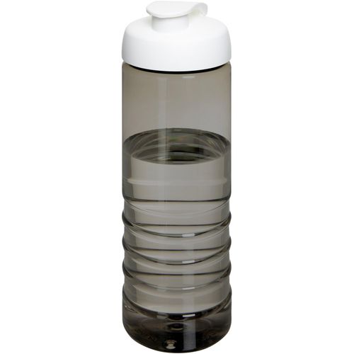 H2O Active® Eco Treble 750 ml Sportflasche mit Stülpdeckel (Art.-Nr. CA881412) - Einwandige Sportflasche mit geripptem...