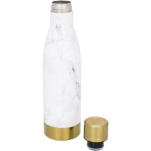 Vasa 500 ml marmorierte Kupfer-Vakuum Isolierflasche (weiß, gold) (Art.-Nr. CA881888)