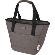 Joey GRS-recycelte Canvas Lunch Kühltasche 6 L für 9 Dosen (Grau) (Art.-Nr. CA882698)