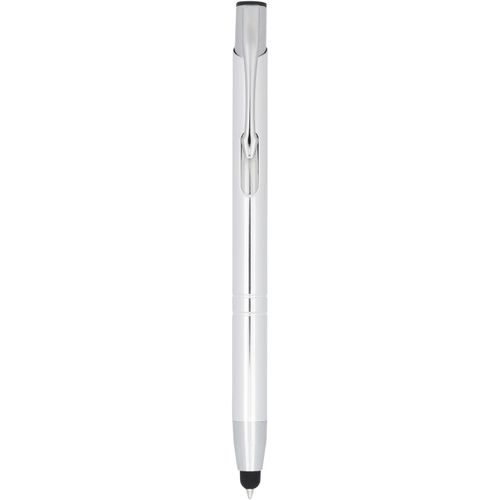 Moneta Kugelschreiber mit Metall Touchpen (Art.-Nr. CA882884) - Der metallisch eloxierte Kugelschreiber...