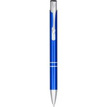 Moneta Druckkugelschreiber aus eloxierterm Aluminium (blau) (Art.-Nr. CA883938)