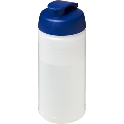 Baseline® Plus 500 ml Sportflasche mit Klappdeckel (Art.-Nr. CA884860) - Einwandige Sportflasche. Verfügt üb...