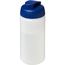 Baseline® Plus 500 ml Sportflasche mit Klappdeckel (transparent, blau) (Art.-Nr. CA884860)