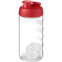 H2O Active® Bop 500 ml Shakerflasche (rot, transparent) (Art.-Nr. CA886832)