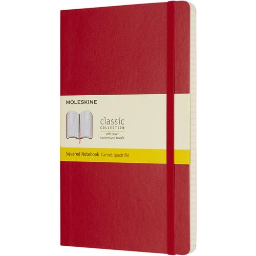 Moleskine Classic Softcover Notizbuch L  kariert (Art.-Nr. CA888162) - Das Classic Notizbuch mit Softcover hat...