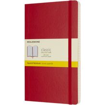 Moleskine Classic Softcover Notizbuch L  kariert (scharlachrot) (Art.-Nr. CA888162)