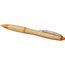 Nash Kugelschreiber aus Bambus (natur, orange) (Art.-Nr. CA889403)