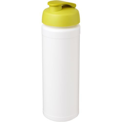 Baseline® Plus grip 750 ml Sportflasche mit Klappdeckel (Art.-Nr. CA897214) - Einwandige Sportflasche mit integriertem...