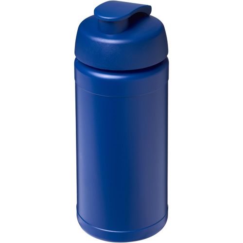 Baseline® Plus 500 ml Sportflasche mit Klappdeckel (Art.-Nr. CA898532) - Einwandige Sportflasche. Verfügt üb...