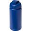 Baseline® Plus 500 ml Sportflasche mit Klappdeckel (blau) (Art.-Nr. CA898532)