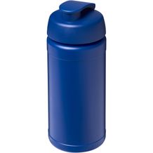 Baseline® Plus 500 ml Sportflasche mit Klappdeckel (blau) (Art.-Nr. CA898532)